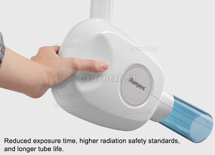 Runyes DC X-Ray Unità radiografico Endorale Digitale Odontoiatrico (Montaggio a parete)